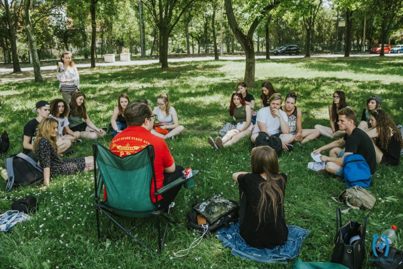 Terep gyakorlat a szigeten!