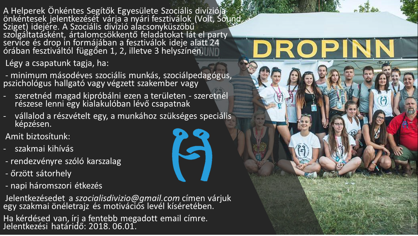 Indul a szociális divízió toborzása!