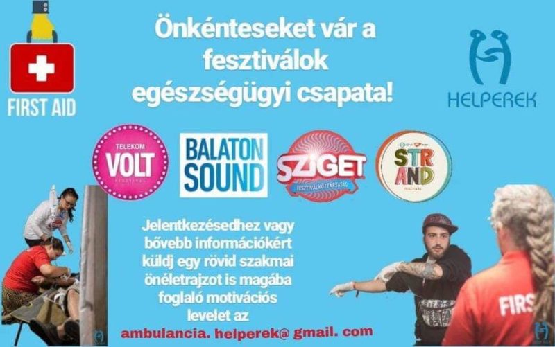 Várjuk az önkéntes ápolókat és orvosokat!